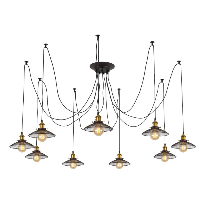 Светильник подвесной паук Citilux Эдисон CL451091