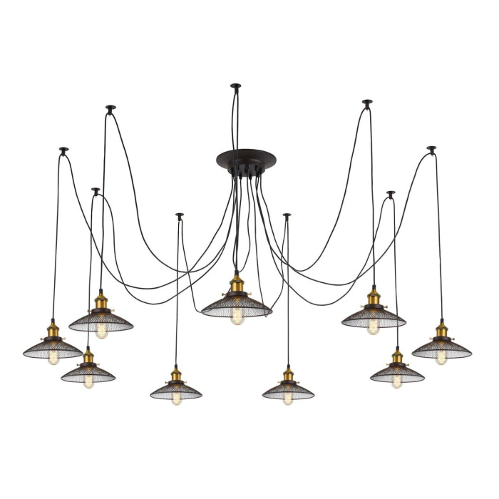 Светильник подвесной паук Citilux Эдисон CL451091