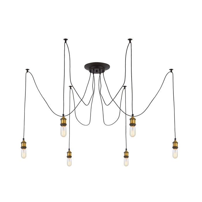 Подвесной светильник паук Citilux Эдисон CL451061