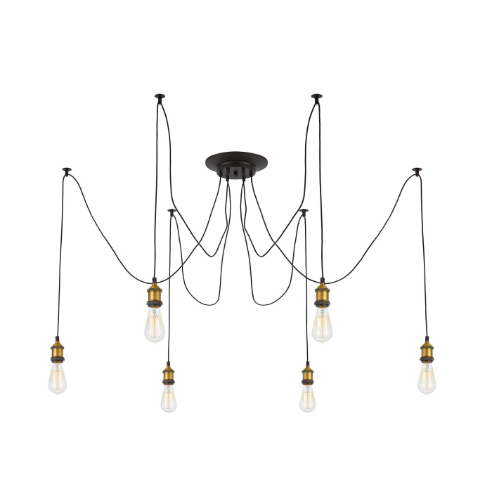 Подвесной светильник паук Citilux Эдисон CL451061