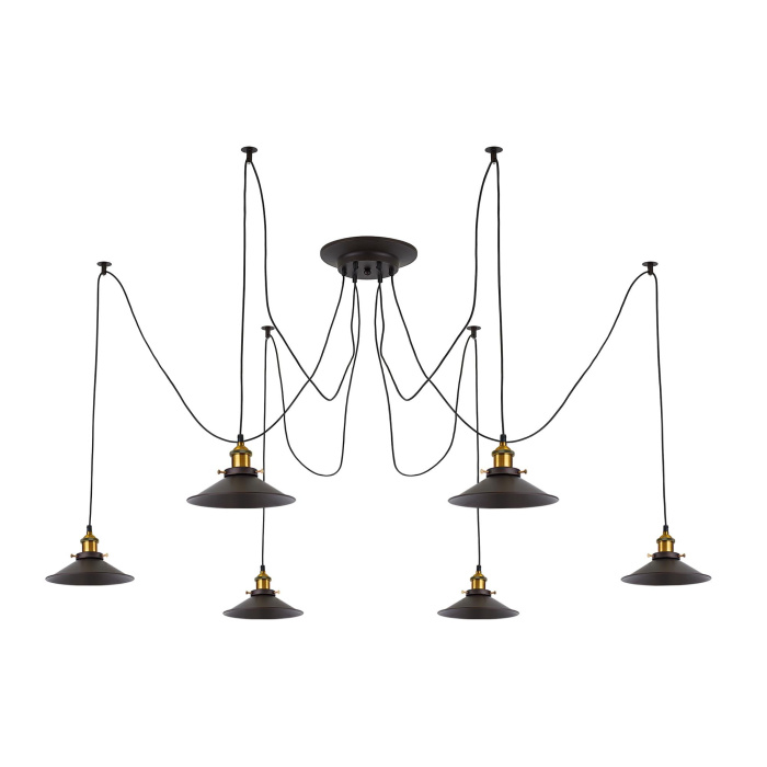 Подвесной светильник паук Citilux Эдисон CL451061