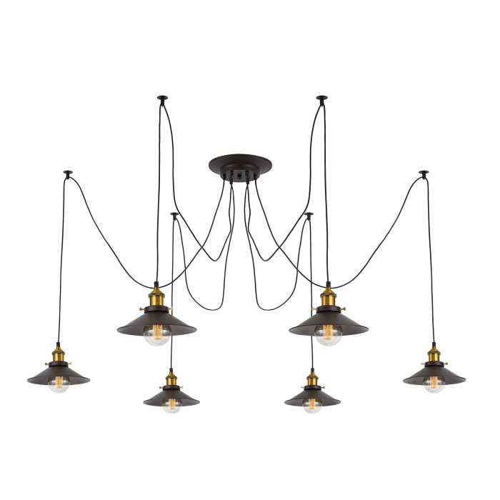 Подвесной светильник паук Citilux Эдисон CL451061