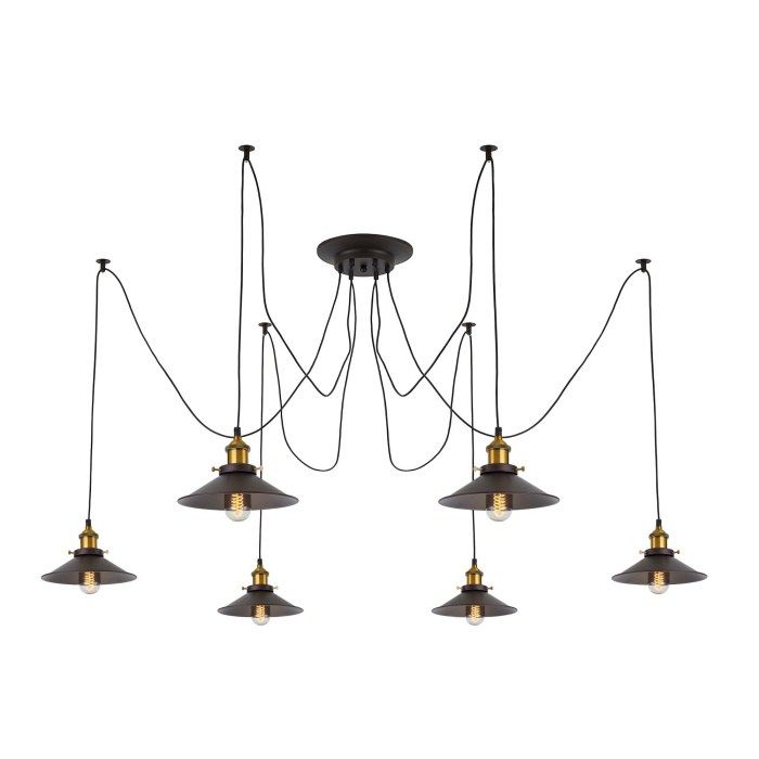 Подвесной светильник паук Citilux Эдисон CL451061