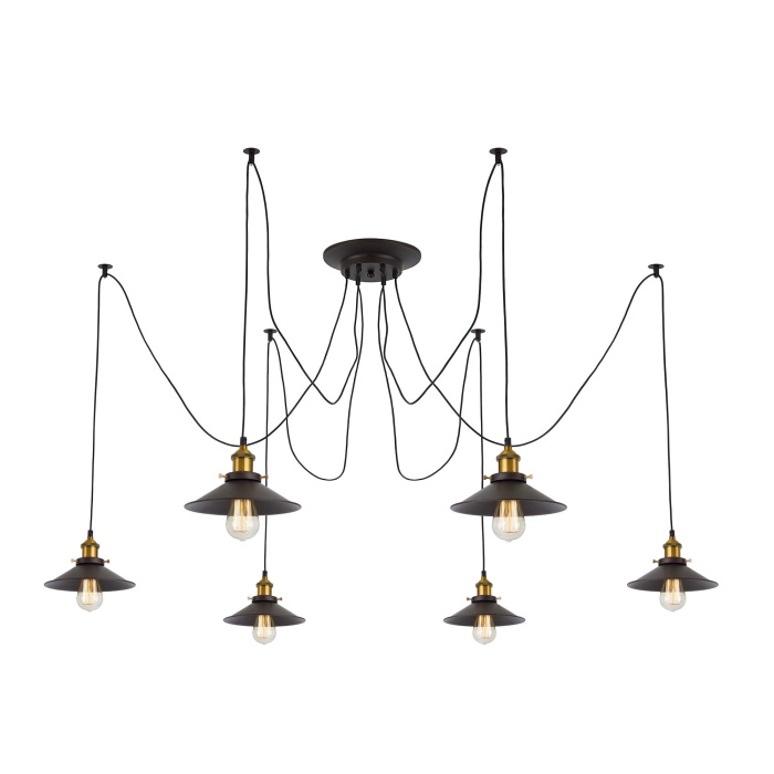 Подвесной светильник паук Citilux Эдисон CL451061