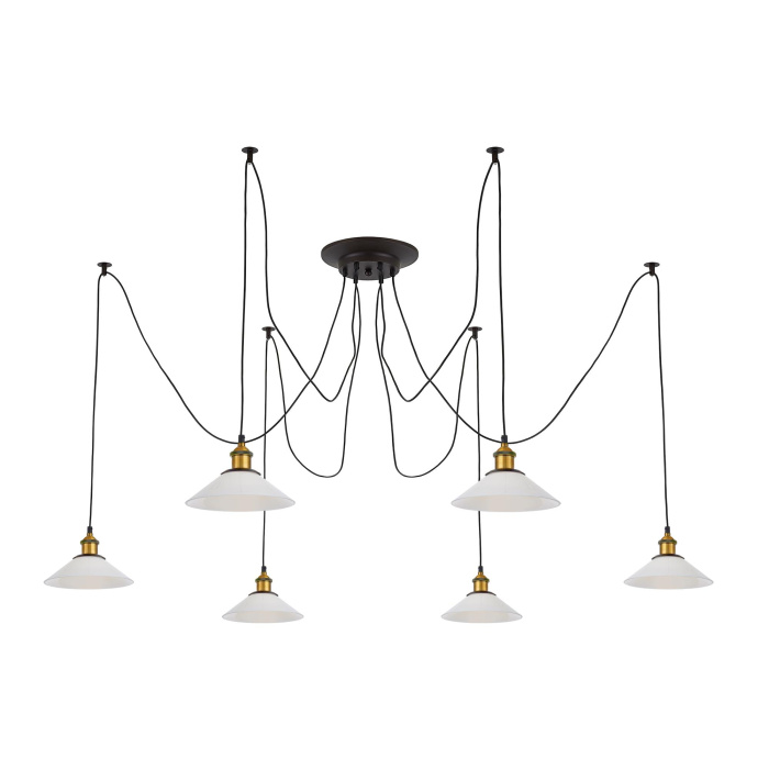 Подвесной светильник паук Citilux Эдисон CL451061