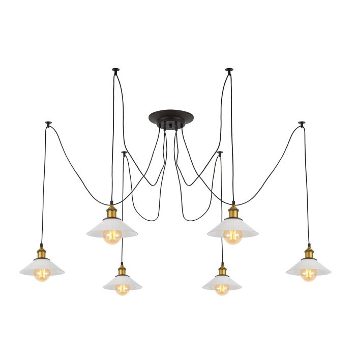 Подвесной светильник паук Citilux Эдисон CL451061