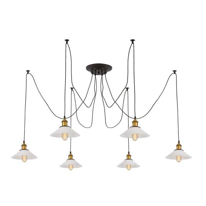 Подвесной светильник паук Citilux Эдисон CL451061