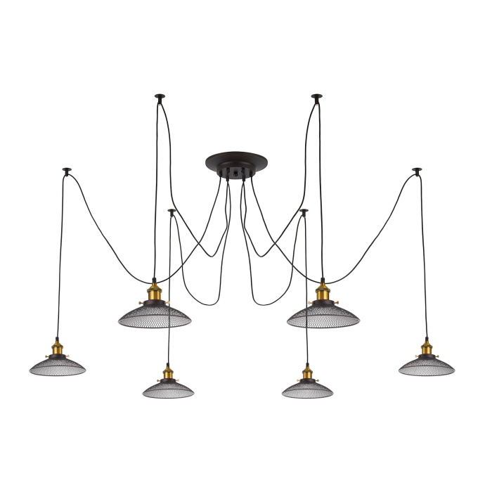 Подвесной светильник паук Citilux Эдисон CL451061