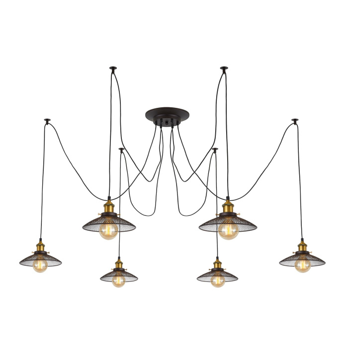 Подвесной светильник паук Citilux Эдисон CL451061