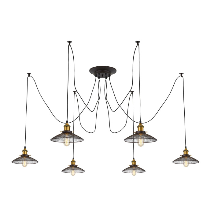 Подвесной светильник паук Citilux Эдисон CL451061