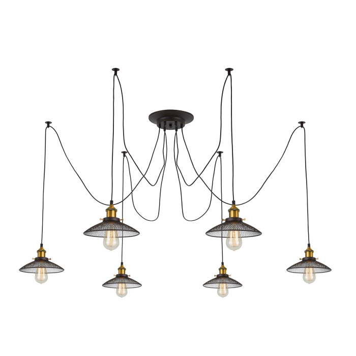 Подвесной светильник паук Citilux Эдисон CL451061