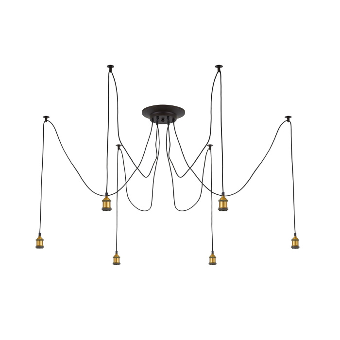 Подвесной светильник паук Citilux Эдисон CL451061