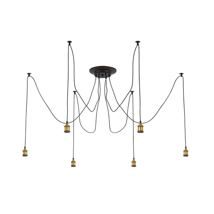 Подвесной светильник паук Citilux Эдисон CL451061