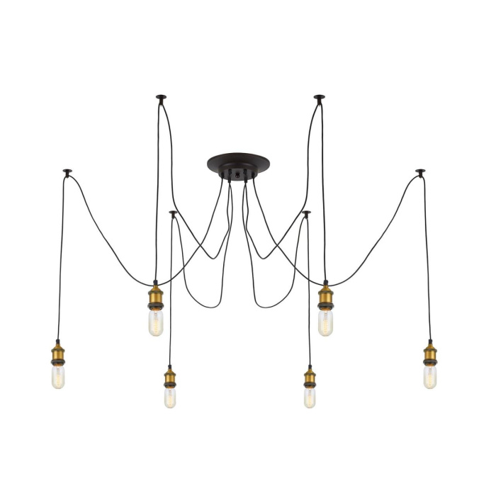 Подвесной светильник паук Citilux Эдисон CL451061