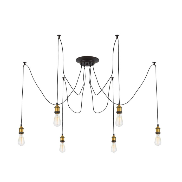 Подвесной светильник паук Citilux Эдисон CL451061