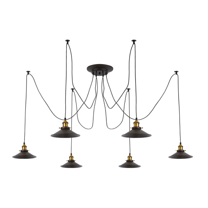 Подвесной светильник паук Citilux Эдисон CL451061