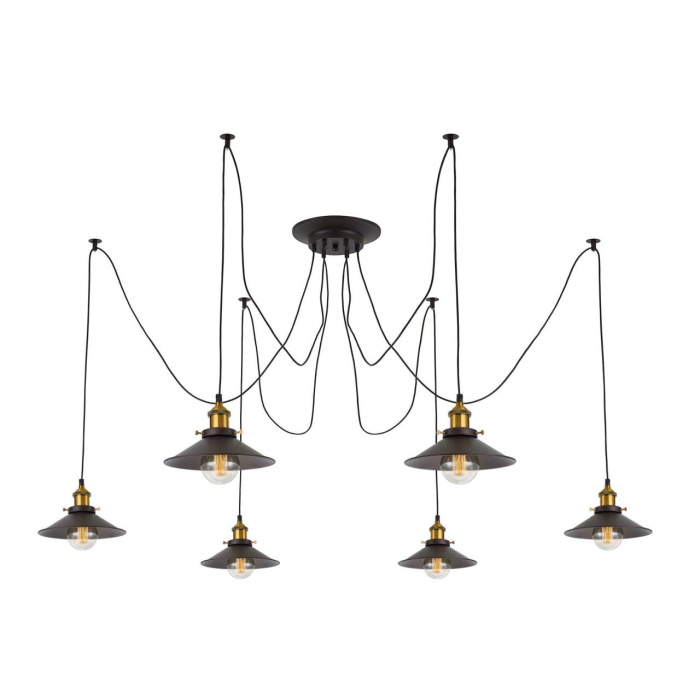 Подвесной светильник паук Citilux Эдисон CL451061