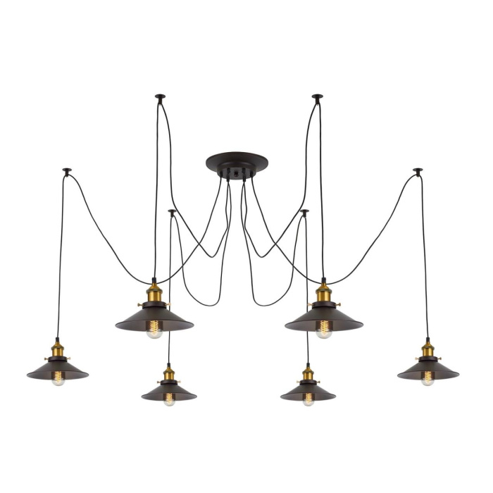 Подвесной светильник паук Citilux Эдисон CL451061