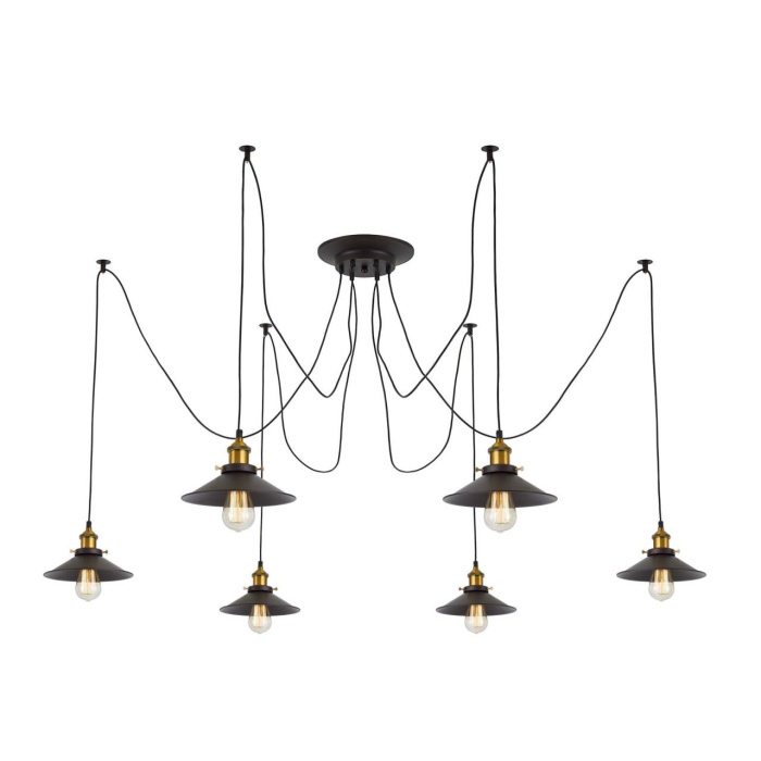 Подвесной светильник паук Citilux Эдисон CL451061