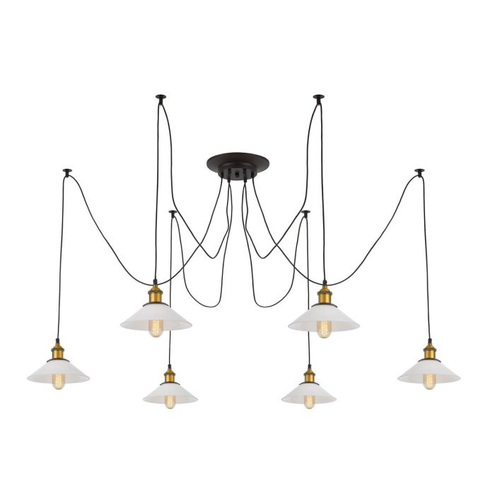 Подвесной светильник паук Citilux Эдисон CL451061