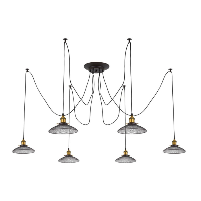 Подвесной светильник паук Citilux Эдисон CL451061