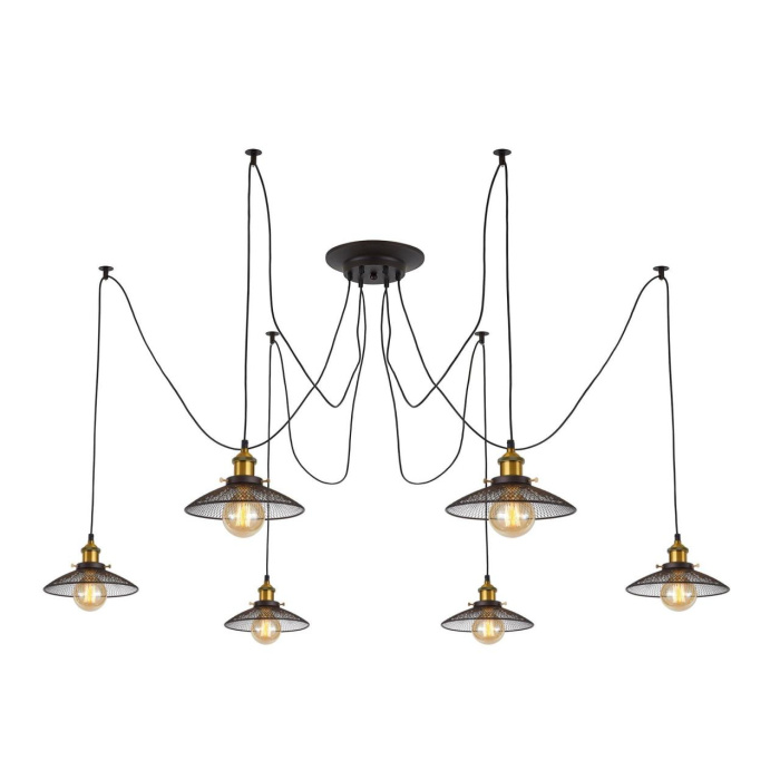 Подвесной светильник паук Citilux Эдисон CL451061