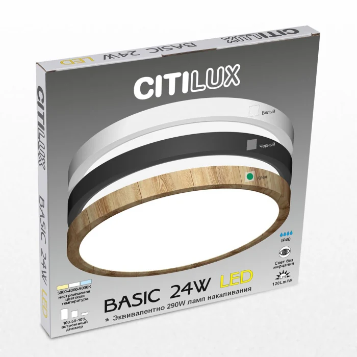 Светильник потолочный Citilux Бейсик CL738242V