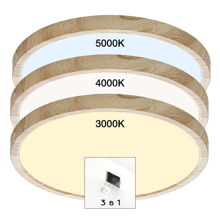 Светильник потолочный Citilux Бейсик CL738242V