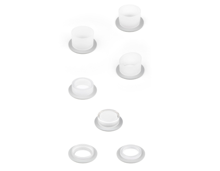 Насадка передняя для корпуса светильника с диаметром отверстия D60mm Ambrella light N6245