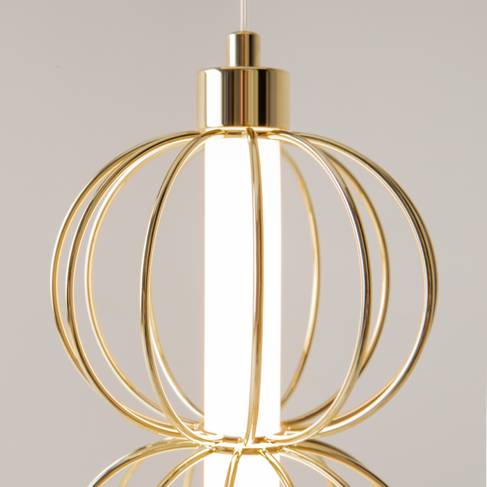 Подвесной светильник Maytoni Golden cage MOD216PL-L10G3K