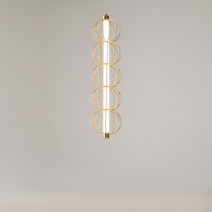 Подвесной светильник Maytoni Golden cage MOD216PL-L10G3K