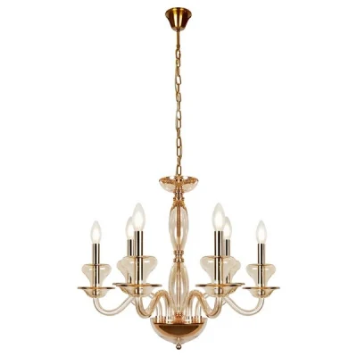 Подвесная люстра iLamp Mercury P9448-6 Gold