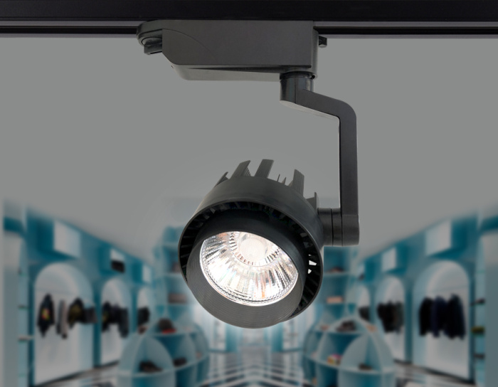 Трековый однофазный светодиодный светильник Ambrella light GL6107