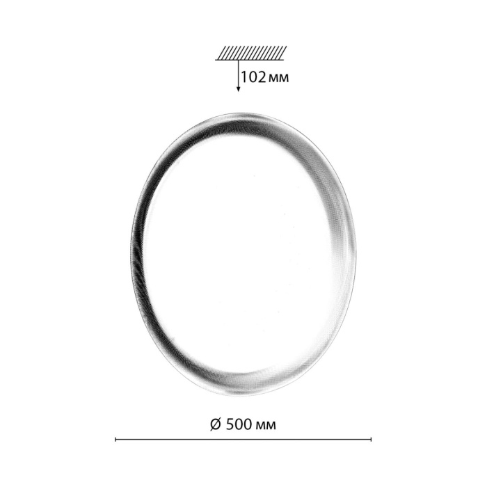Настенно-потолочный светильник СОНЕКС PALE 7775/ELN