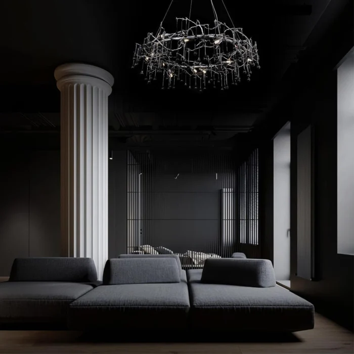 Подвесная люстра Loft it Bijout 10068/1000 BK
