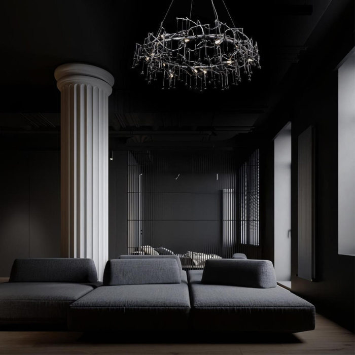 Подвесная люстра Loft it Bijout 10068/1000 BK