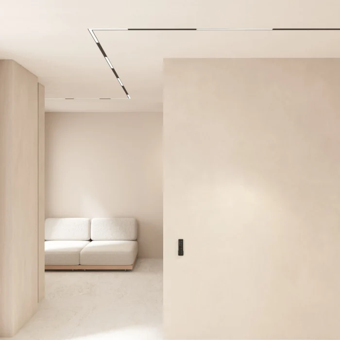 Трековый угловой светильник Denkirs Smart Linear Zigbee DK8314-BK