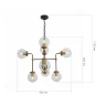 Люстра подвесная VARIETA ST LUCE SL234.403.08