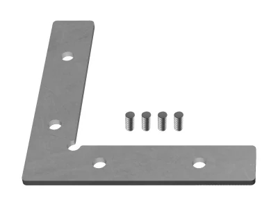 Соединитель угловой для алюминиевого профиля &quot;Profile System&quot; Ambrella light GP8052