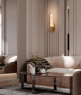 Бра Cloyd FAGOTT W1 / выс. 30 см - золото (арт.20288)