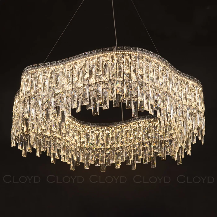 Люстра Cloyd ANTREA C1 / Ø80 см - хром (арт.11224)