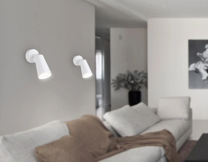 Накладной поворотный спот со сменной лампой GU10 Ambrella light TA13133