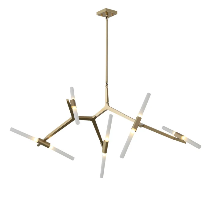 Люстра подвесная ST-Luce Золото/Белый G9 10*40W SL947.202.10