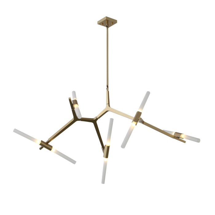 Люстра подвесная ST-Luce Золото/Белый G9 10*40W SL947.202.10