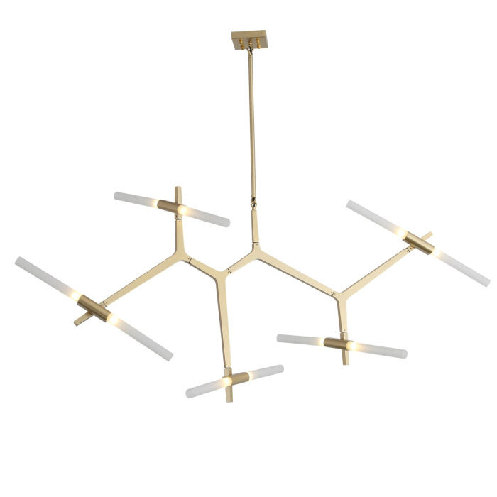 Люстра подвесная ST-Luce Золото/Белый G9 10*40W SL947.202.10