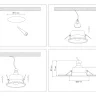 Встраиваемый точечный светильник GU5.3 TECHNO SPOT AMBRELLA LIGHT TN102805