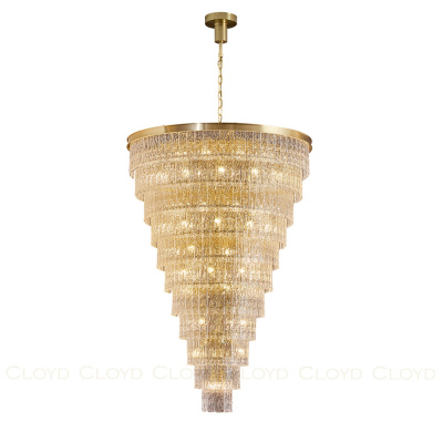 Люстра Cloyd HERALD C73 / выс. 181 см - латунь (арт.11021)