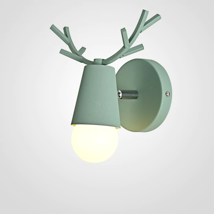 Бра с рожками DEER A Green ImperiumLoft