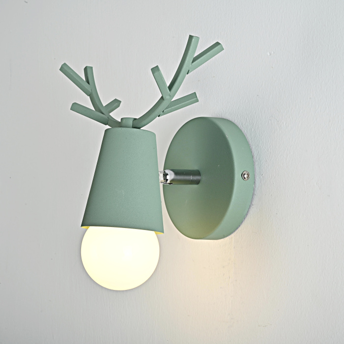 Бра с рожками DEER A Green ImperiumLoft