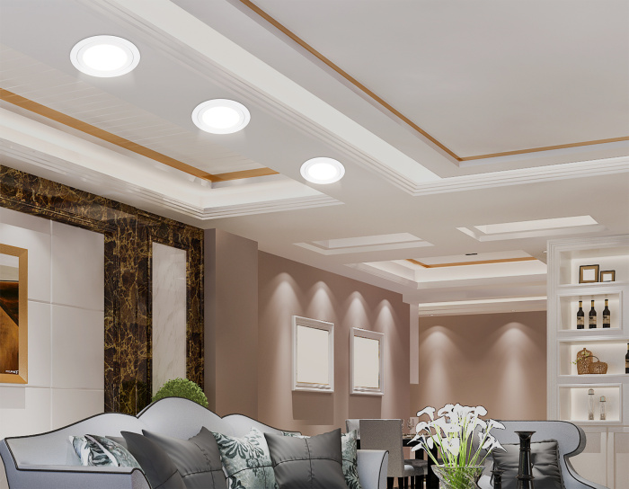 Светильник встраиваемый IP44 с высокой степенью пылевлагозащиты TECHNO SPOT AMBRELLA LIGHT TN6601